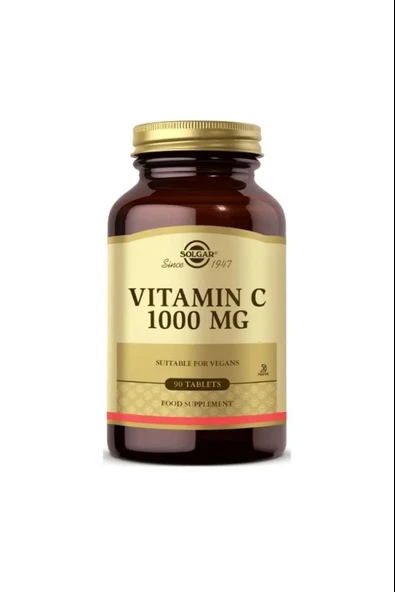 Solgar Vitamin C 1000 mg 90 Tablet ürün görseli 1