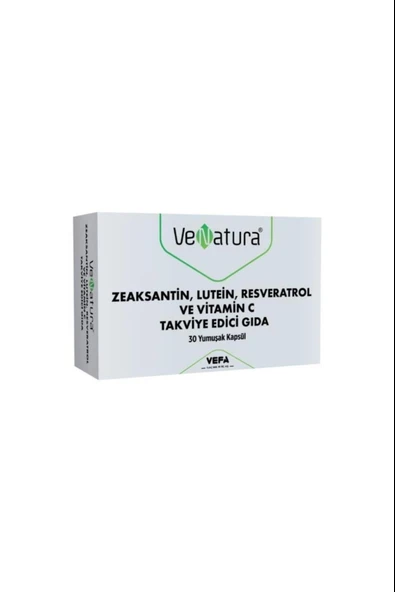 Venatura Zeaksantin Lutein Resveratrol Vitamin C 30 Kapsül ürün görseli 1