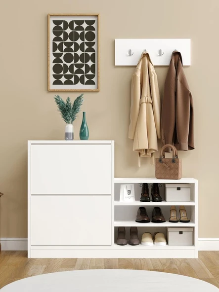 Kuzeylife Vesta Ayakkabılık Kayar Kapak - Resim 2