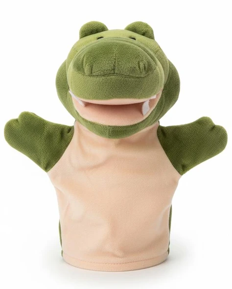 Kızılkaya Ağzı Hareketli El Kuklası Timsah Figürü 1705061 ürün görseli 1