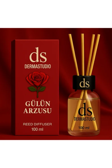 DERMASTUDİO Gülün Arzusu Tutkunun Sessizliği Özel Üretim Premium Oda Kokusu 100 ml - Resim 3