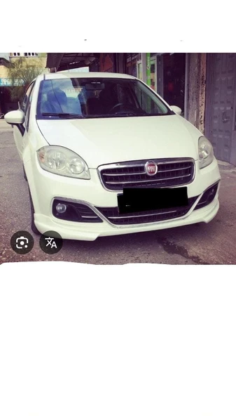 FİAT LİNEA MAKYAJLI KASA UYUMLU  ÖN TAMPON EKİ FİBER BOYASIZ - Resim 2