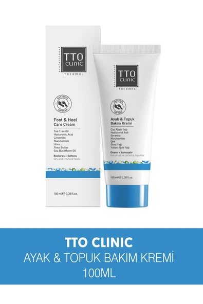 TTO CLINIC Ayak & Topuk Bakım Kremi 100 ML ürün görseli 1