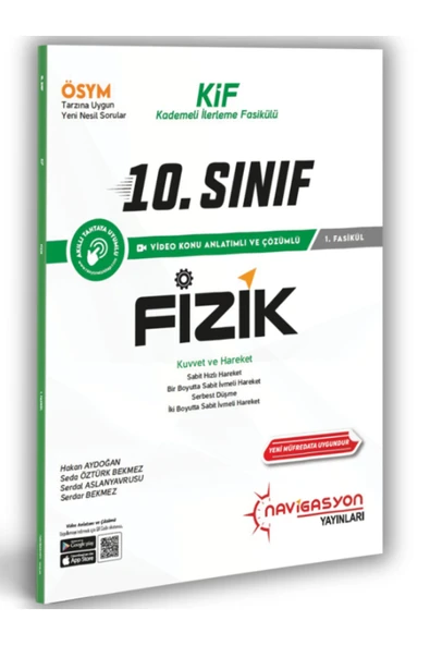 10. Sınıf Fizik Kademeli İlerleme Fasikül Seti (MEB Müfredatına Uygun-ÖSYM Ayarında) - Resim 3