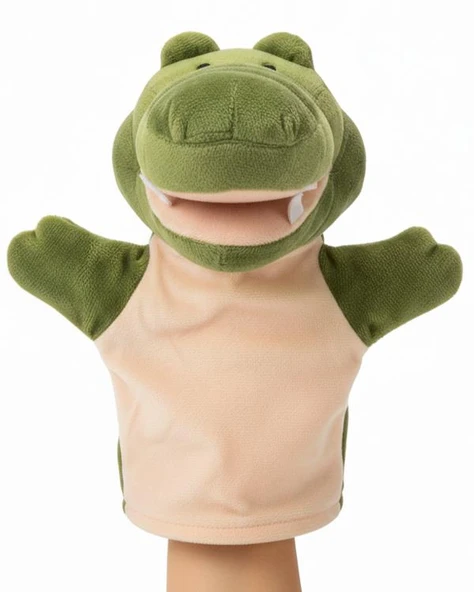 Kızılkaya Ağzı Hareketli El Kuklası Timsah Figürü 1705061 - Resim 2