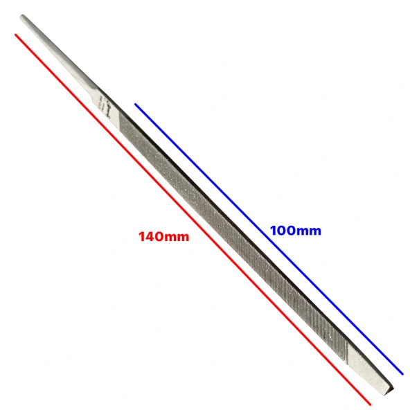 Vallorbe İsviçre Üçgen Eğe Özel Fındık Bıçkı Eğesi 140mm - Resim 2