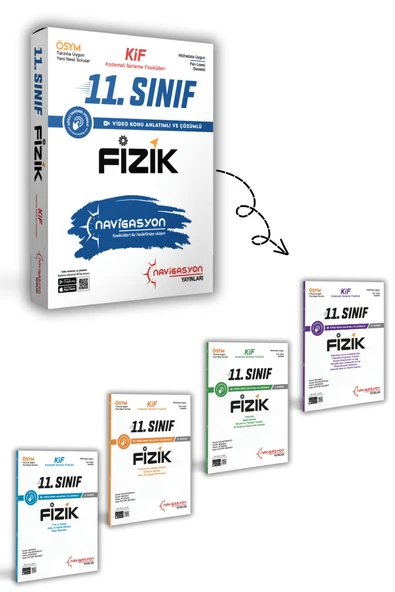 11.Sınıf Fizik Müfredatının Tamamı KİF Seti (Kademeli İlerleme Fasikülleri) ürün görseli 1
