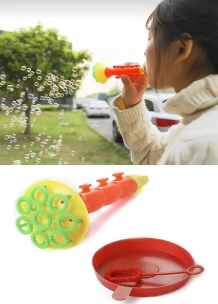 Üflemeli Köpük Baloncuk Seti - Resim 4