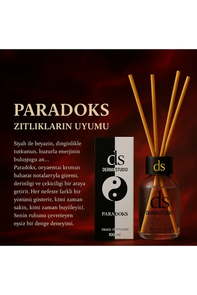 DERMASTUDİO Paradoks (Oryantal Baharatlı Premium) Bambu Oda Kokusu 100 ml - Resim 3