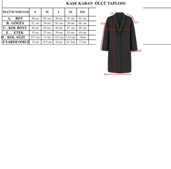 Erkek Slim Fit Kaşe Kaban – Çıkarılabilir Ribanalı Fermuarlı Yaka, S–XXL - Resim 4