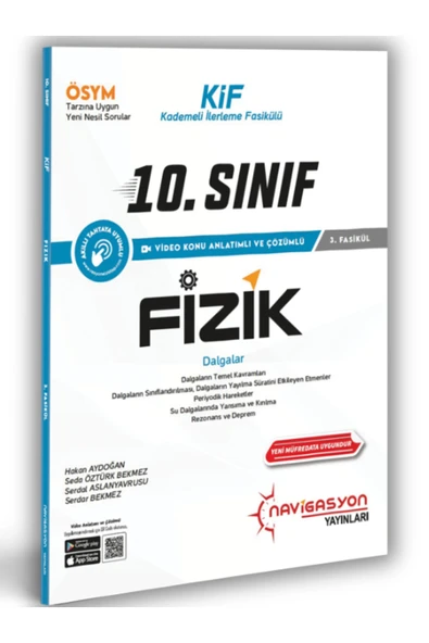 10. Sınıf Fizik Kademeli İlerleme Fasikül Seti (MEB Müfredatına Uygun-ÖSYM Ayarında) - Resim 4