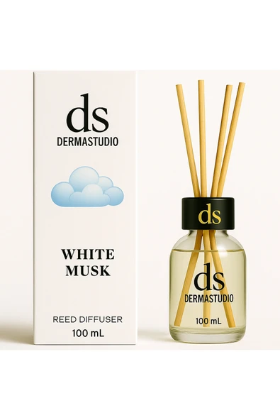 DERMASTUDİO Premium Bambu Oda Kokusu White Musk 100 ml (Saf & Zarif) ürün görseli 1