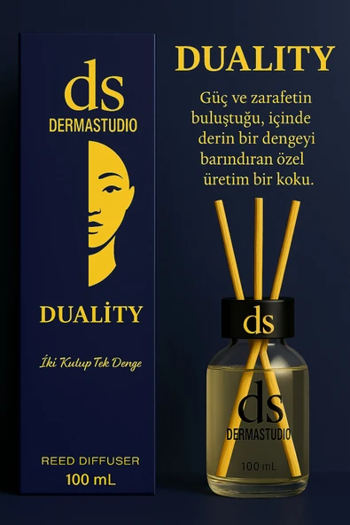 DERMASTUDİO Duality Premium Bambu Oda Kokusu 100 ml (Zıtlıkların Büyüleyici Dengesi) - Resim 4