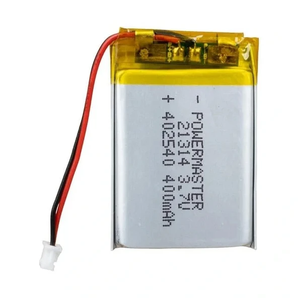 Powermaster 402540 3.7 Volt 400 Mah Lityum Polimer Pil ürün görseli 1
