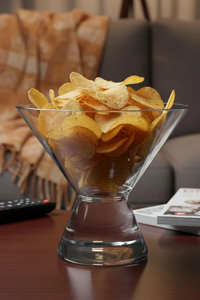 Paşabaçe Denizlicam El İmalatı Kristal Ağır Kase 138530 18426 - Resim 2