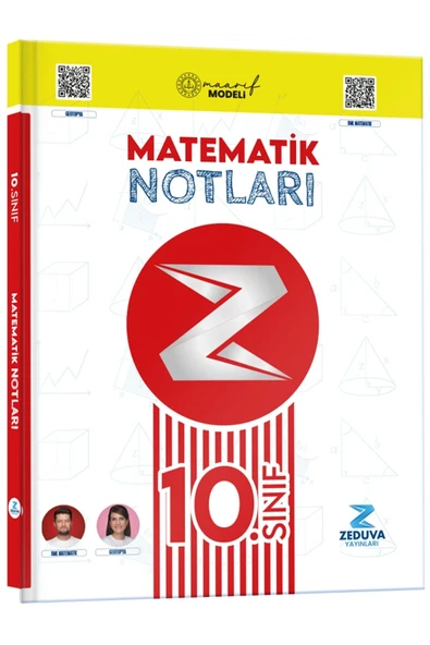 SML Matematik ve Geotopya 10. Sınıf Maarif Modeli Matematik Notları Zeduva Yayınları ürün görseli 1