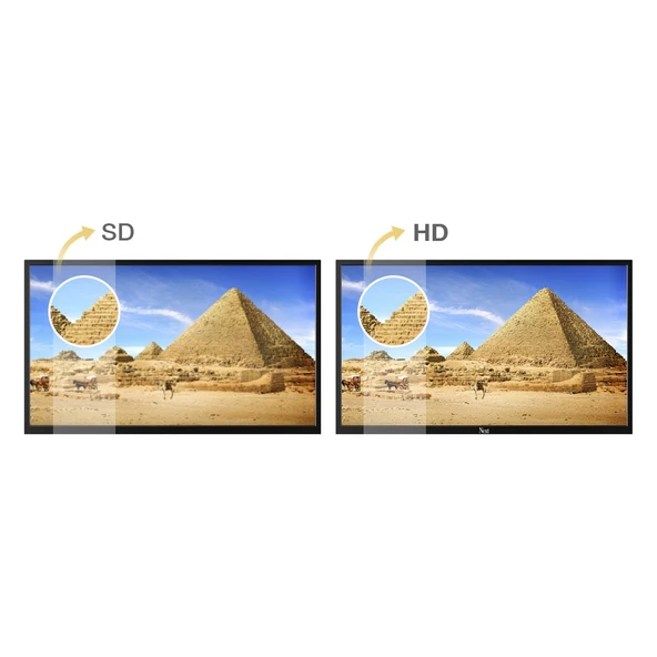 YE-32020 32" 81 Ekran Uydu Alıcılı HD Ready LED TV - Resim 7