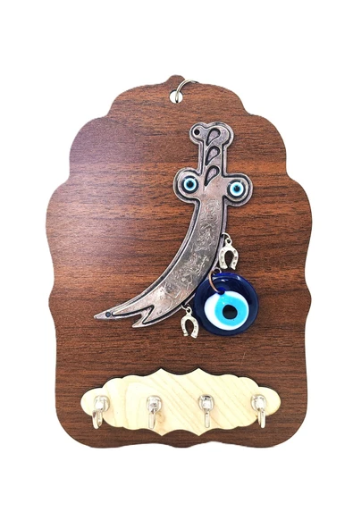 METAL AKSAMLI AHŞAP DUVAR - Resim 7