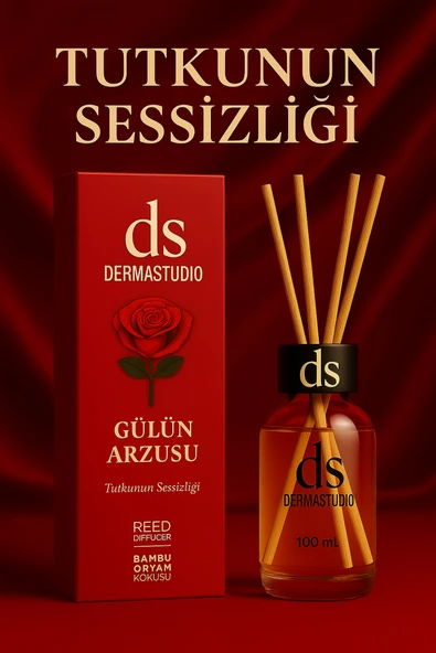 DERMASTUDİO Gülün Arzusu Tutkunun Sessizliği Özel Üretim Premium Oda Kokusu 100 ml - Resim 2