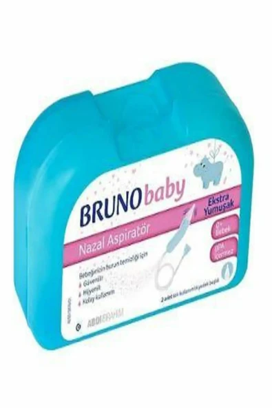 Bruno Baby Nazal Aspiratör 2 Adet Uç ürün görseli 1