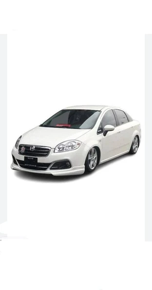 FİAT LİNEA MAKYAJLI KASA UYUMLU  ÖN TAMPON EKİ FİBER BOYASIZ ürün görseli 1