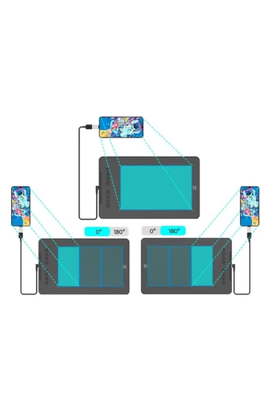 XP-Pen Deco01 V3 Grafik Tablet 16k 8 Kısayol Siyah - Resim 4