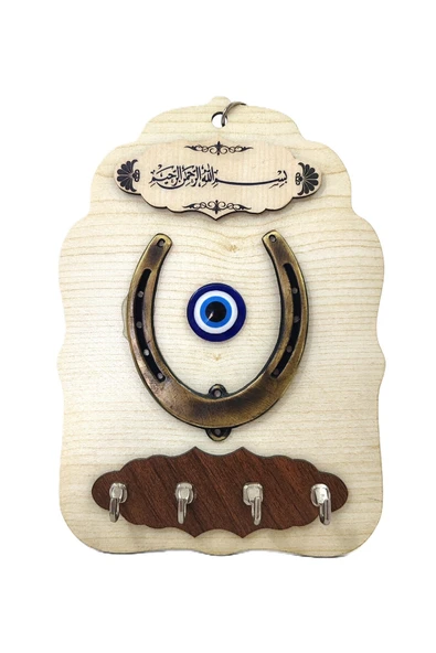 METAL AKSAMLI AHŞAP DUVAR - Resim 5