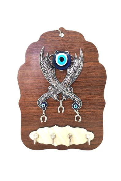 METAL AKSAMLI AHŞAP DUVAR - Resim 3