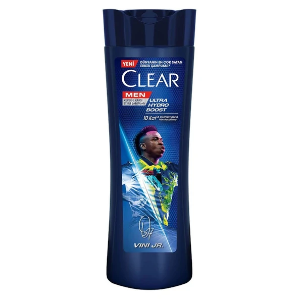 CLEAR MEN ŞAMPUAN KEPEĞE KARŞI ETKİLİ VİNÍCİUS JÚNİOR 350 ML ürün görseli 1