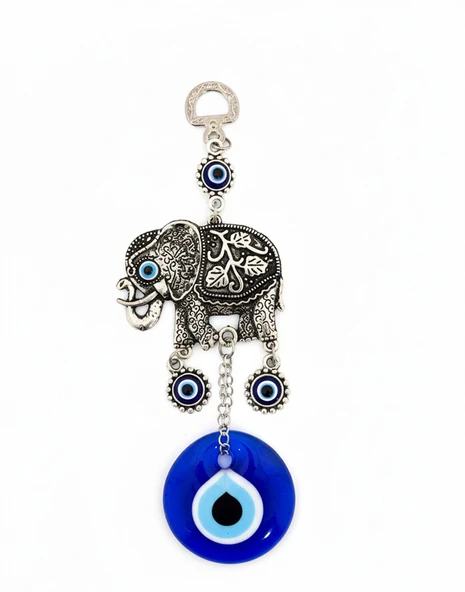 Tekli Filli Nazar Boncuğu Askılık ürün görseli 1