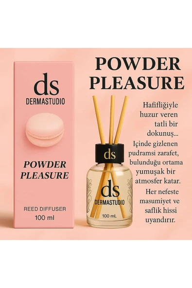 DERMASTUDİO Powder Pleasure Bambu Oda Kokusu 100 ml (Pudra Kokulu Kalıcı Difüzör) ürün görseli 1