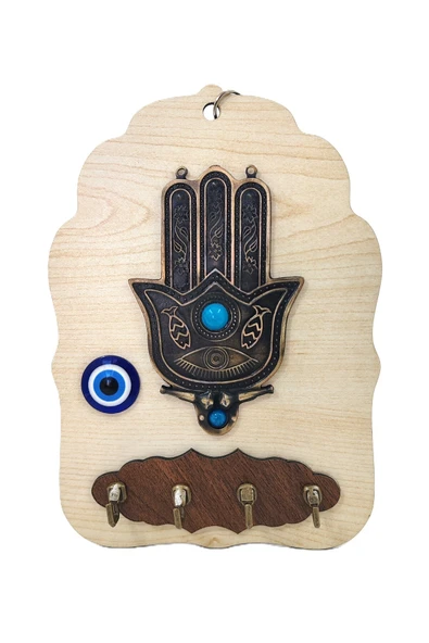 METAL AKSAMLI AHŞAP DUVAR - Resim 9