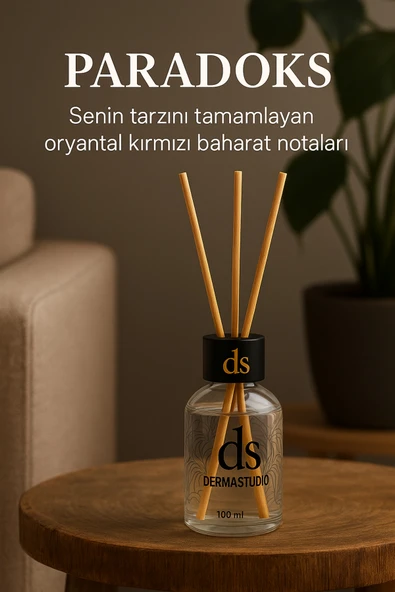 DERMASTUDİO Paradoks (Oryantal Baharatlı Premium) Bambu Oda Kokusu 100 ml - Resim 4