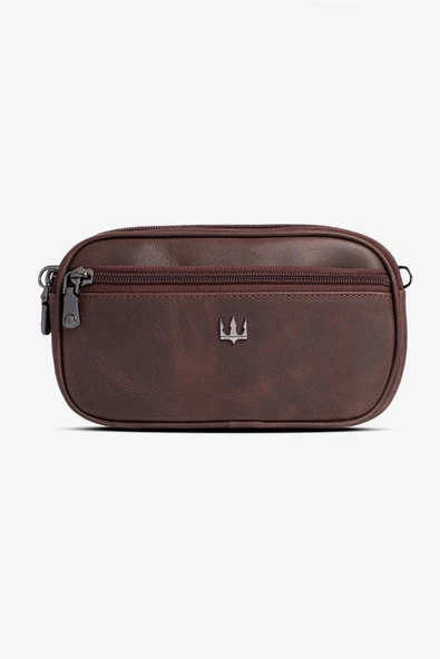 Dors Hakiki Deri Kişiye Özel İsim Baskılı El Çantası ürün görseli 1