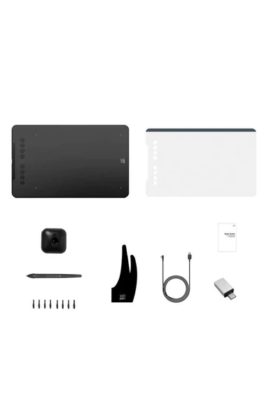 XP-Pen Deco01 V3 Grafik Tablet 16k 8 Kısayol Siyah - Resim 8