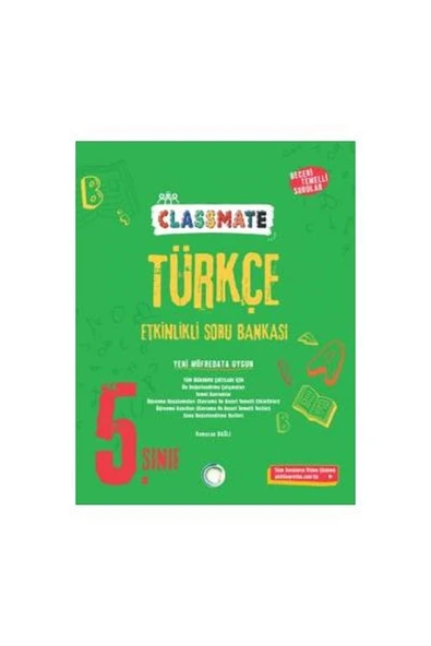2025 5. Sınıf Classmate Türkçe Etkinlikli Soru Bankası ürün görseli 1