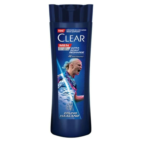 CLEAR MEN ŞAMPUAN KEPEĞE KARŞI ETKİLİ ERLİNG HAALAND 350 ML ürün görseli 1
