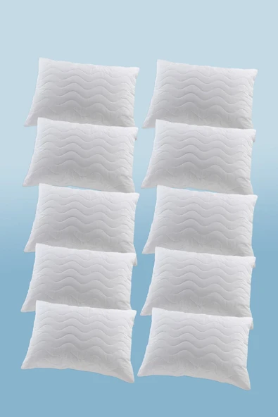 Valoroso Tekstil Fermuarlı Kapitoneli Yastık Alezi 10'lu / Yastık Koruyucu ürün görseli 1