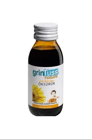 Grintuss Öksrük Şurubu Pediatrik 128 gr-Kutusuz ürün görseli 1