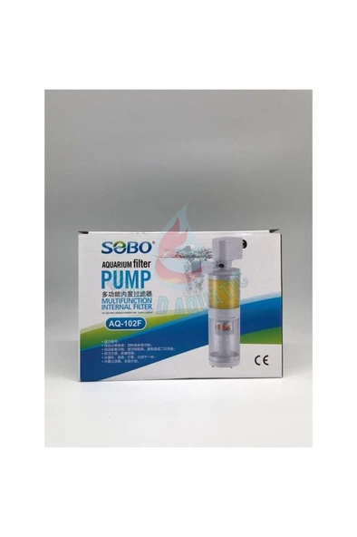 Sobo AQ-102F İç Filtre Yeni Nesil Beyaz 10W  1200 Lt/h - Resim 2