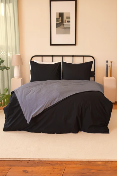 Valoroso Tekstil Nevresim Takımı Tek Kişilik Lastikli Çarşaflı - Resim 6