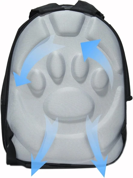 Şeffaf Astronot Kedi Taşıma Sırt Çantası Evcil Hayvan Taşıma Çantası - Resim 3