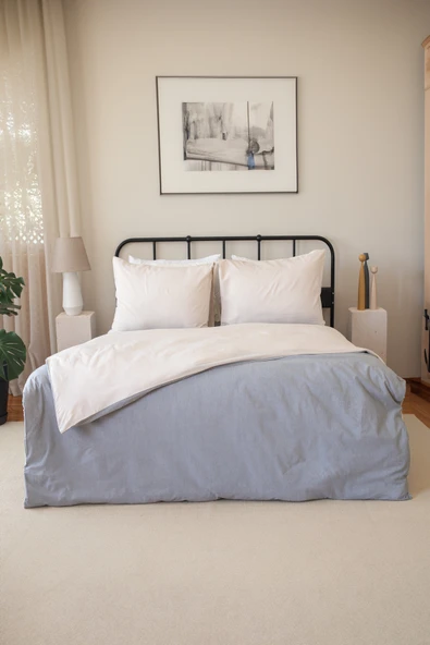 Valoroso Tekstil Çift Kişilik Nevresim Seti ( Çarşafsız ) - Resim 5