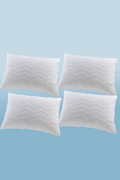 Valoroso Tekstil Fermuarlı Kapitoneli Yastık Alezi 4'lü / Yastık Koruyucu ürün görseli 1