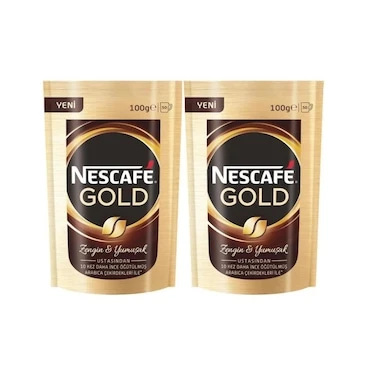 Nescafe Gold Hazır Kahve 2 x 100 G ürün görseli 1