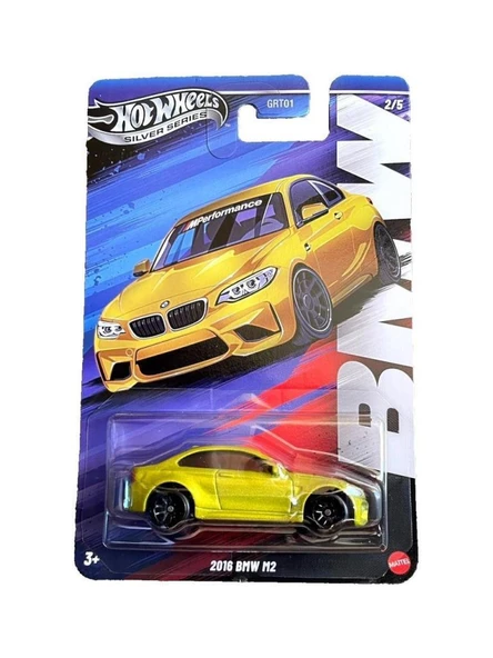 Hot Wheels Silver Series 2016 Bmw M2 1:64 Tekli Arabalar GRT01 - JBY55 ürün görseli 1