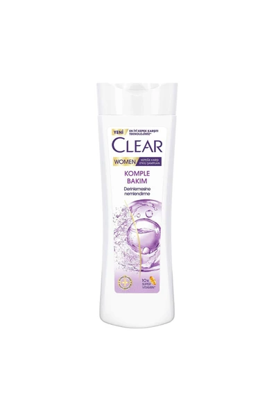 CLEAR WOMEN KOMPLE BAKIM ŞAMPUAN 350 ML ürün görseli 1
