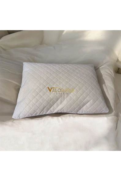 Valoroso Tekstil 4'lü Kapitoneli Fermuarlı Yastık Alezi 50x70 Cm - Yastık Koruyucu Kılıf - Resim 2