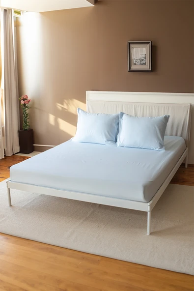 Valoroso Tekstil Lastikli Çarşaf Seti ( Yastık kılıfı Dahil ) 4 Ebat - Resim 5