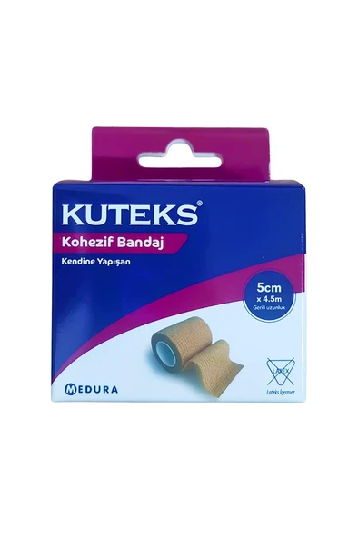 Kuteks Kohezif Bandaj 5cm x 4.5m ürün görseli 1